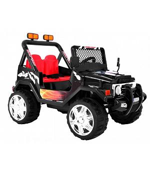 JEEP RAPTOR 12V PARA NIÑOS DE 1 A 5 AÑOS, NEGRO, RC   INDA506-RA-S618B